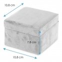 AmeliaHome AH BASA POWDERPINK ehetempurbox, 10,8x7,8