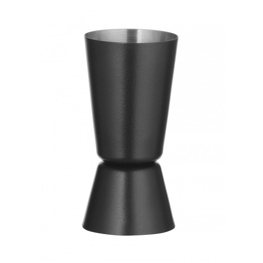 Bar Up kaksipäinen mitta cocktailille 25 ml 35 ml - musta – 2