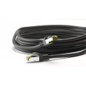 Goobay 61094 tīkla kabelis Melns 2 m Cat8.1 S/FTP (S-STP) Goobay 61094 tīkla kabelis Melns 2 m Cat8.1 S/FTP (S-STP)