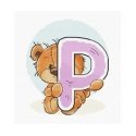 luca S (Nutrauktas) Letter "P" SB1217 luca S (Nutrauktas) Letter "P" SB1217