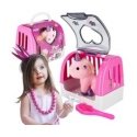 Woopie Žaislas - Unicorn Patalpa su Grooming Šepetėliu