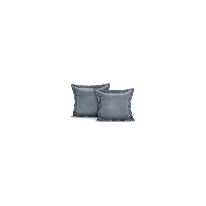 AmeliaHome Decorative Cushion Cover AH VELVET CHARCOAL SIDE dimensions – 45 x 45 cm
