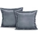 AmeliaHome Decorative Cushion Cover AH VELVET CHARCOAL SIDE dimensions – 45 x 45 cm AmeliaHome Decorative Cushion Cover AH VELVET CHARCOAL SIDE dimensions – 45 x 45 cm