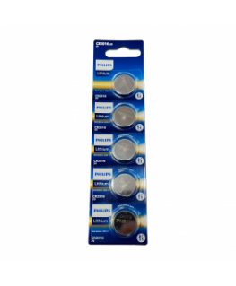 Philips CR2016 batteries 5 pcs.