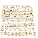 OEM modelēta fanera ar alfabētu un cipariem no 0 līdz 9 - 300x150x3mm OEM modelēta fanera ar alfabētu un cipariem no 0 līdz 9 - 300x150x3mm
