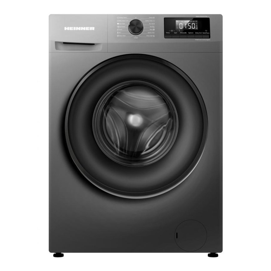 Heinner HWM-H7014IVSMTC+++ veļasmašīna Ielādēšana no priekšas 7 kg 1400 RPM Pelēks – 2