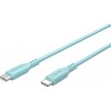 Goobay 77744 USB кабель USB 2.0 1,5 m USB C Бирюзовый Goobay 77744 USB кабель USB 2.0 1,5 m USB C Бирюзовый