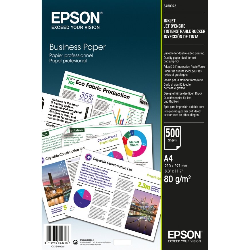 Epson C13S450075 tintes printeru papīrs A4