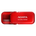 ADATA UV240 USB-välkmälu 64 GB USB tüüp A 2.0 Punane ADATA UV240 USB-välkmälu 64 GB USB tüüp A 2.0 Punane