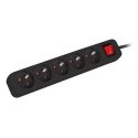Lanberg PS1-05E-0150-BK удлинитель 1,5 m 5 розетка(и) Для помещений Черный Lanberg PS1-05E-0150-BK удлинитель 1,5 m 5 розетка(и) Для помещений Черный