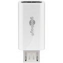 Goobay 55550 kaapelin sukupuolenvaihtaja USB Micro B USB C Valkoinen Goobay 55550 kaapelin sukupuolenvaihtaja USB Micro B USB C Valkoinen