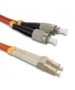 Qoltec 54058 „InfiniBand“ arba pluoštinis optinis kabelis 5 m LC FC Oranžinė