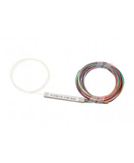 Extralink 1:8 PLC SPLITTER WITHOUT CONNECTOR 900UM 1.5M STEEL BOX Kabeļu sadalītājs