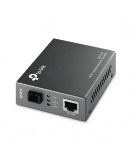 TP-Link MC112CS meediakonverter 100 Mbit/s Üksikrežiim Must