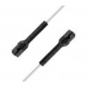 Deltaco 1902636 tinklo kabelis Balta 5 m Cat6a U/UTP (UTP) Deltaco 1902636 tinklo kabelis Balta 5 m Cat6a U/UTP (UTP)