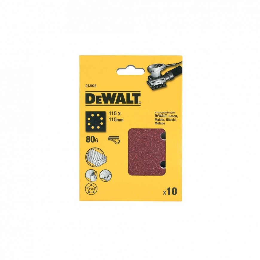 DeWALT DT3022-QZ sander accessory 10 pc(s) – 2
