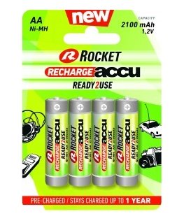 ROCKET HR6-2100-R2U baterija Akumulators AA Niķeļa-metāla hidrīda (NiMH)