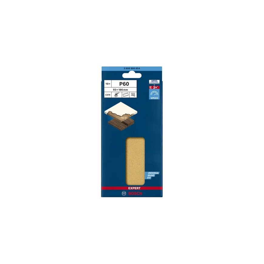 Bosch 2 608 900 854 rotary tool grinding/sanding supply Wood Sanding sheet – 2