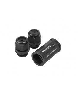 Lanberg AD-RJ45-OS6-IP67 гендерный адаптер RJ-45 Черный