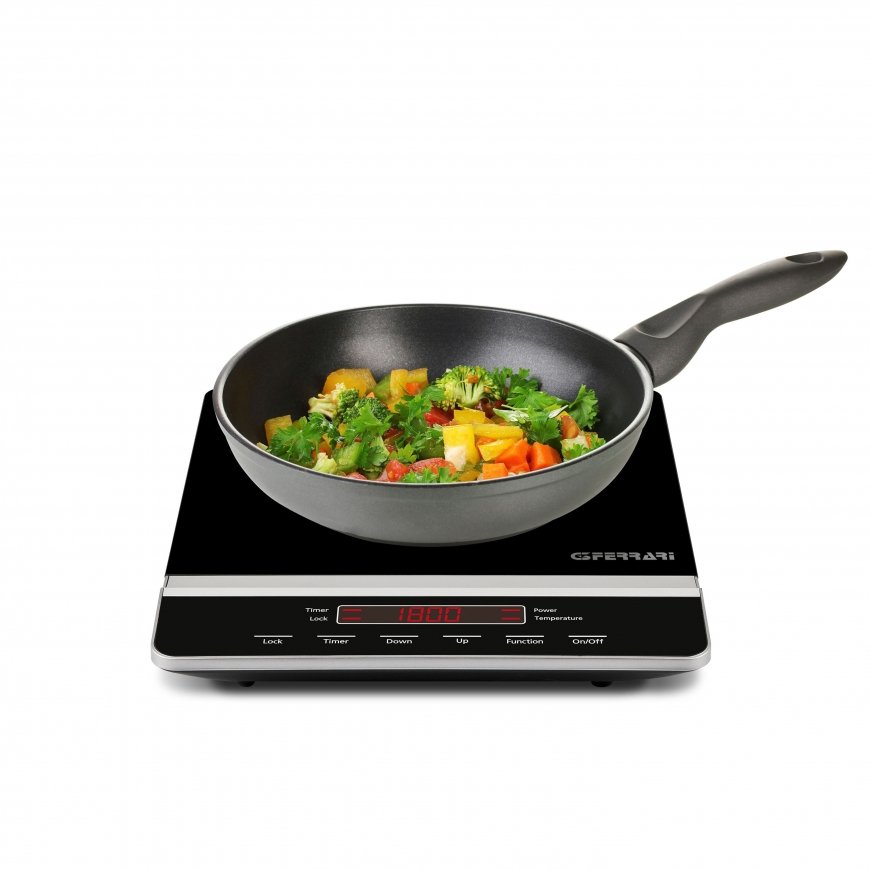 G3 Ferrari Dinamiko Черный Столешница 29.5 cm Плита с зонами индукции 1 зона(ы) – 2