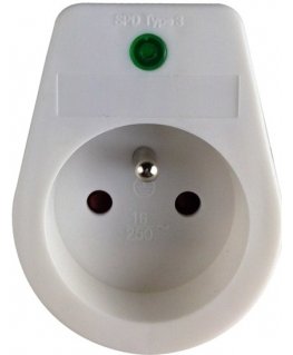 Solight 236J pārsprieguma aizsargs Balts 1 Maiņstrāvas izvade (-s) 230 V