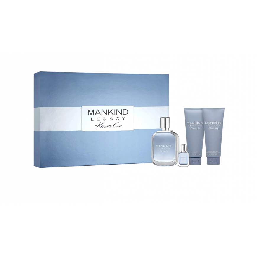 Set Kenneth Cole: Mankind Legacy, Eau De Toilette, For Men, 100