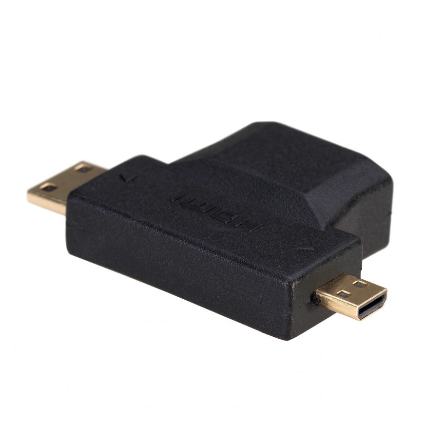Akyga AK-AD-23 kaabli soomuutja HDMI miniHDMI / microHDMI Must – 3