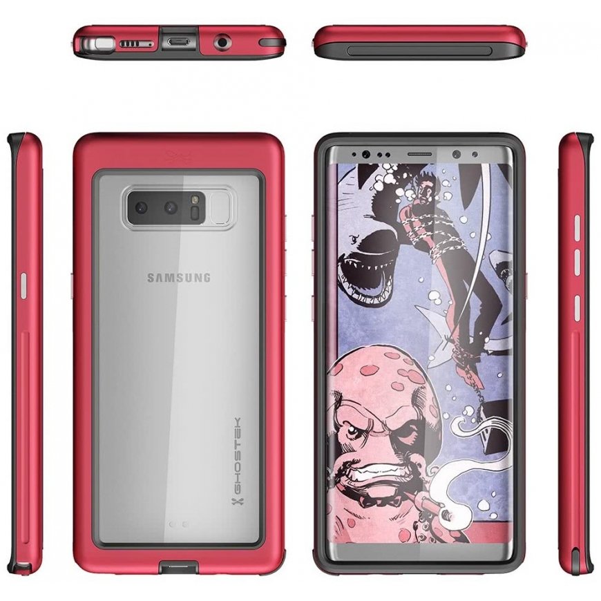Ghostek Atomic Slim mobilo telefonu apvalks 16 cm (6.3") Aploksne Sarkans – 2