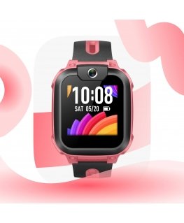 imoo Z1 3,3 cm (1.3") TFT Цифровой 240 x 240 пикселей Сенсорный экран 4G Розовый Wi-Fi GPS (спутниковый)
