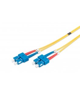 Digitus DK-2922-01 InfiniBand ja kiudoptilised kaablid 1 m SC I-VH Kollane
