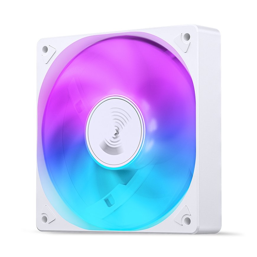 Jonsbo SL-120CW computer cooling system Computer case Fan 12 cm White 1 pc(s) – 2