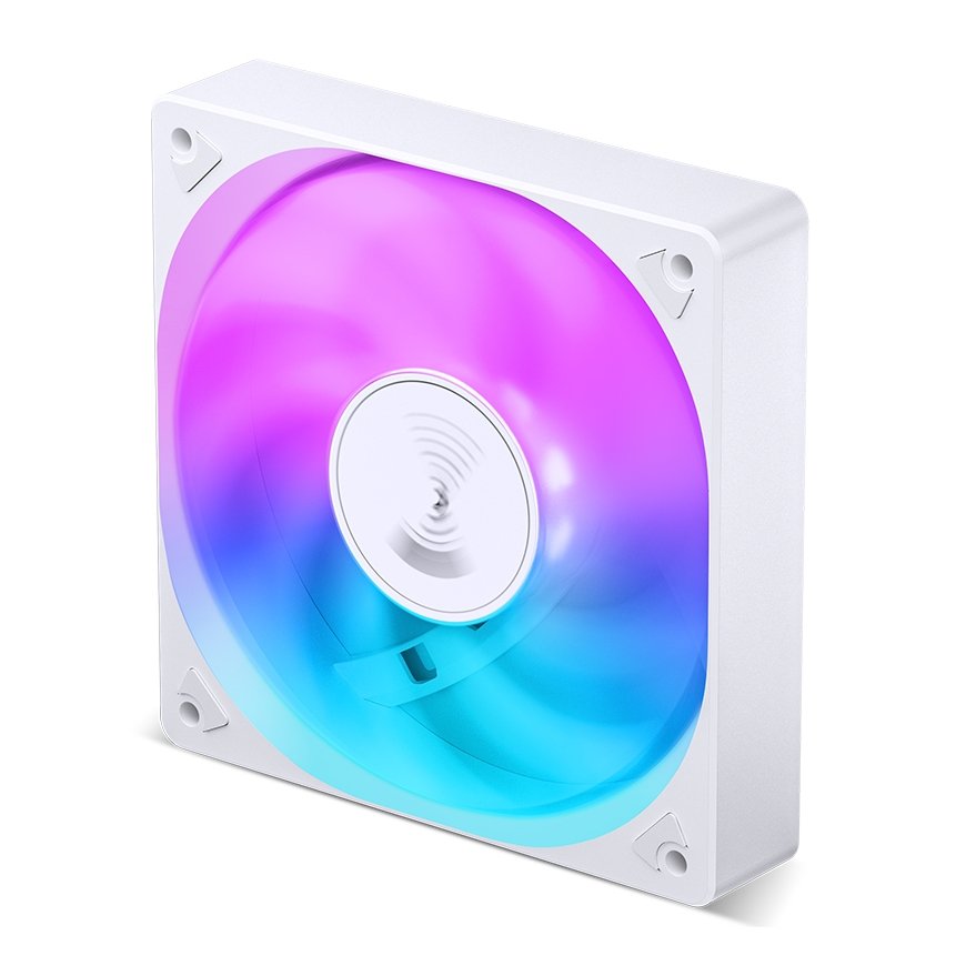 Jonsbo SL-120CW Datora dzesēšanas sistēma Datora korpusam Ventilators 12 cm Balts 1 pcs – 4