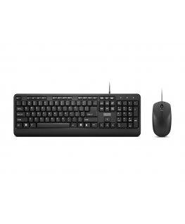 Lenovo 160 keyboard Mouse included Home/Office USB US English Black