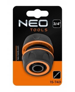 NEO tools 15-743 vandens žarnų tvirtinimo detalė Plastikas 1 vnt