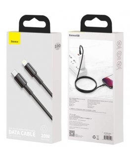 Baseus CATLGD-01 lightning cable 1 m Black