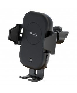Deltaco QI-C1001 mobiilseadme laadija Nutitelefon Must Sigaretisüütaja Traadita laadimine Kiirlaadimine Automaatne