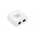 Lanberg OS5-0002-W розеточная коробка RJ-45 Белый