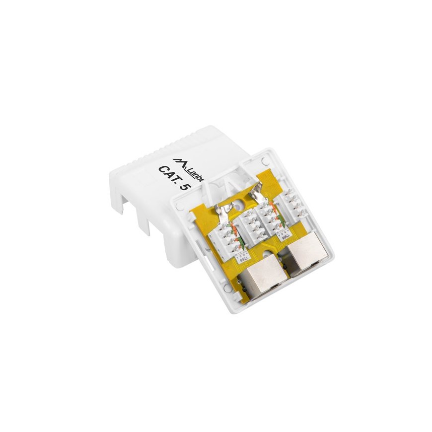 Lanberg OS5-0002-W outlet box RJ-45 White – 2