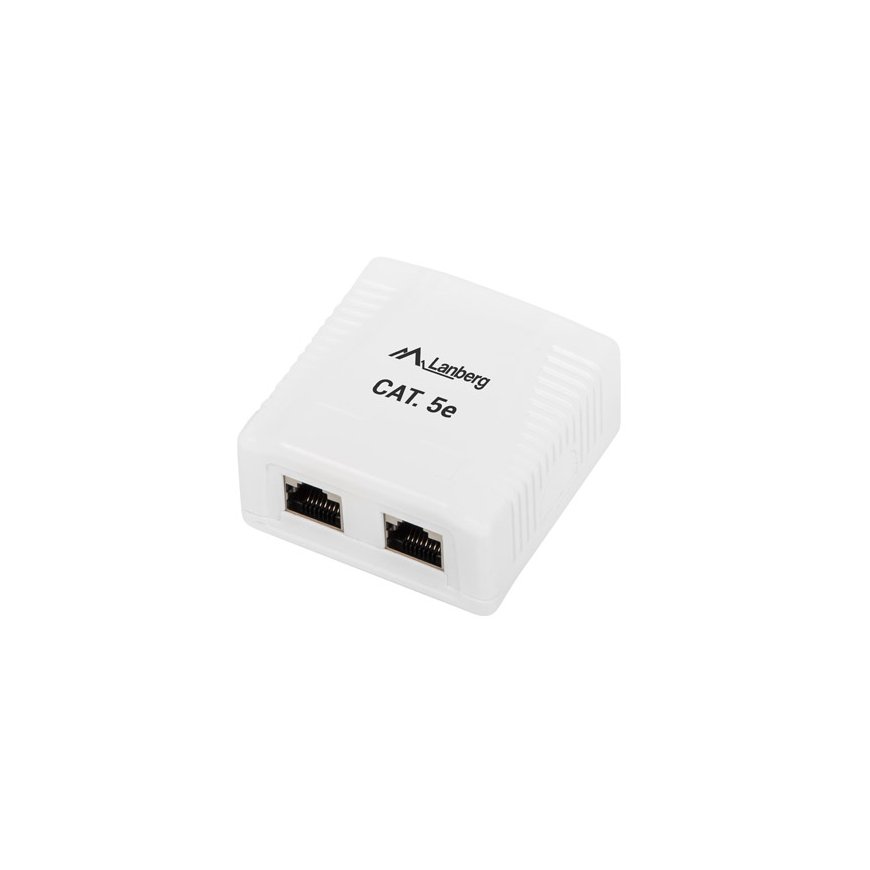 Lanberg OS5-0002-W kojerasia RJ-45 Valkoinen – 3