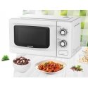 Heinner HMW-M2035WH mikroaaltouuni Valkoinen Solo-mikroaaltouuni Pöytämalli 20 L 700 W Heinner HMW-M2035WH mikroaaltouuni Valkoinen Solo-mikroaaltouuni Pöytämalli 20 L 700 W