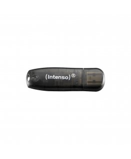 Intenso Rainbow Line USB atmintukas 16 GB USB A tipo 2.0 Juoda