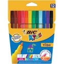 BIC Kids Visa felt pen Fine Multicolour 12 pc(s) BIC Kids Visa felt pen Fine Multicolour 12 pc(s)