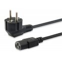 Equip 112120 toitekaabel Must 1,8 m CEE 7/7 C13 pistikut