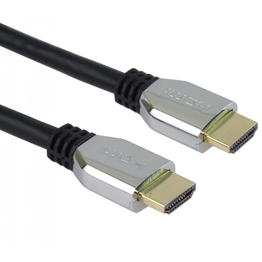 PremiumCord kphdm21z05 HDMI-kaabel 0,5 m HDMI tüüp A (Standard) Must