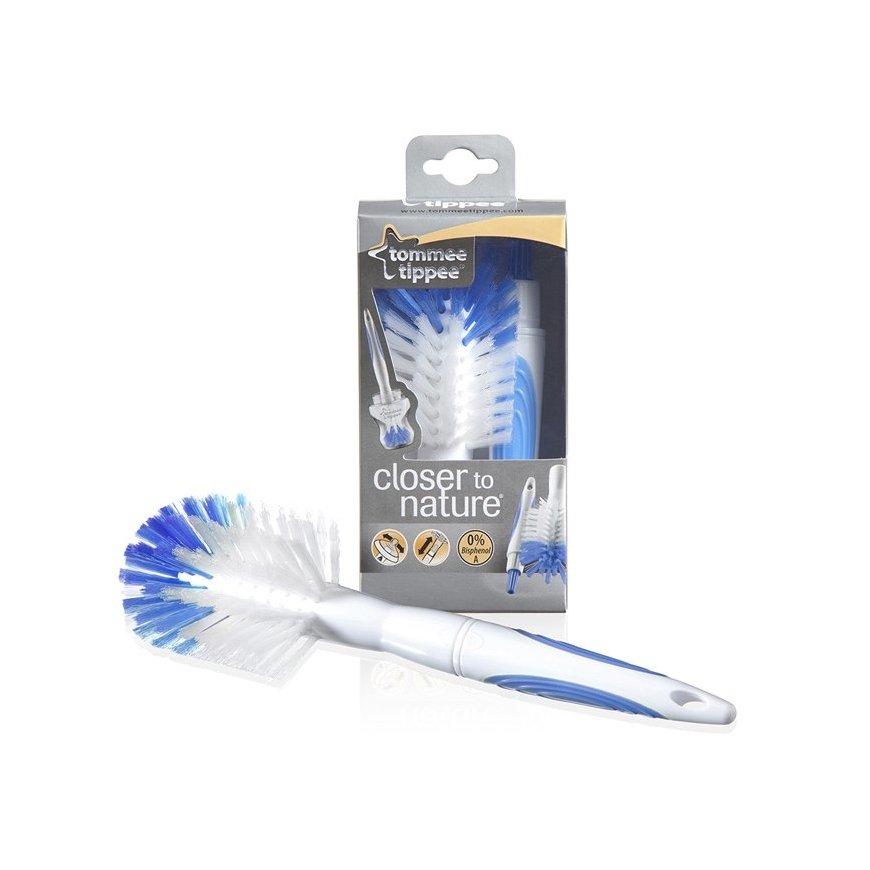 Tommee Tippee Closer to Nature bottle brush Blue, White