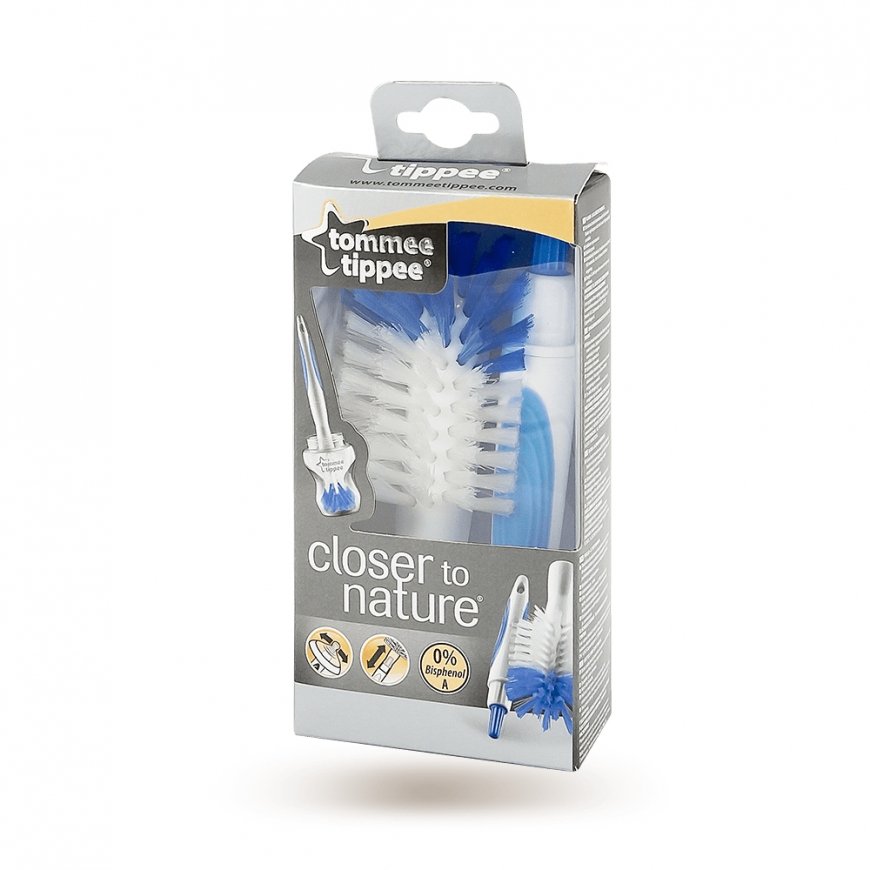 Tommee Tippee Closer to Nature bottle brush Blue, White – 5