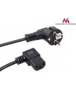 Maclean MCTV-803 maitinimo kabelis Juoda 3 m