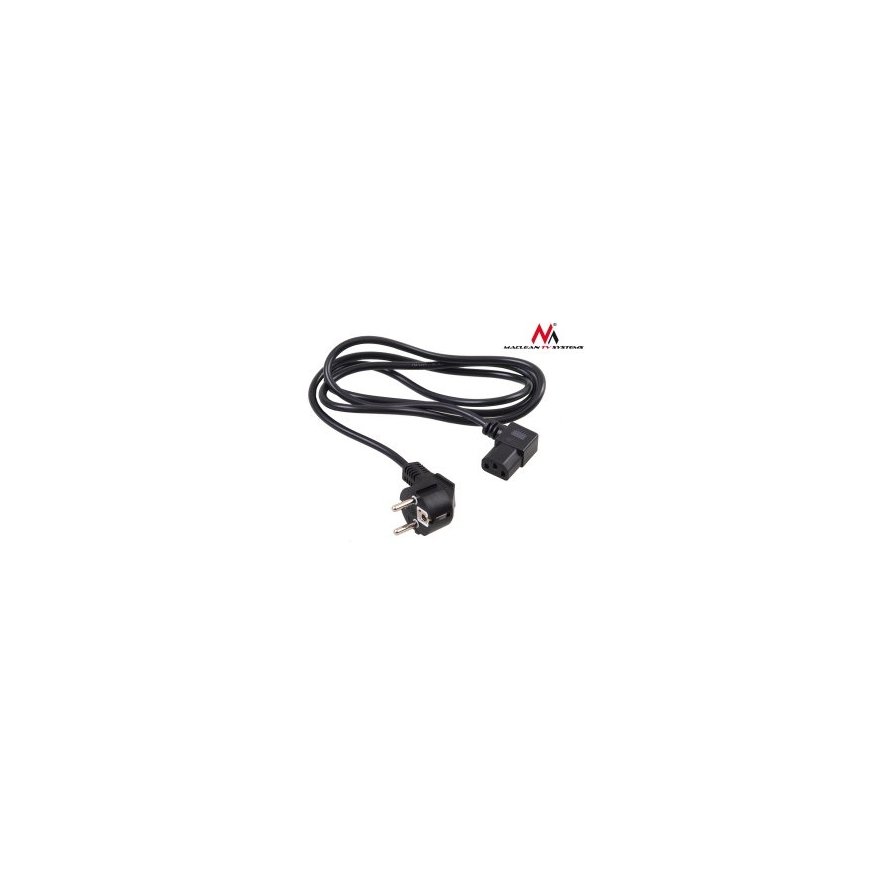 Maclean MCTV-803 power cable Black 3 m – 3