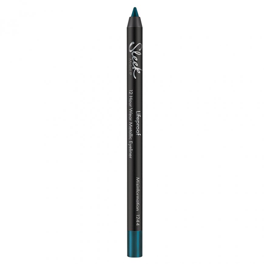 Sleek MakeUP Lifeproof 12 Hour Wear Metallic Eyeliner eye pencil 1,2 g Kõva Misinformation