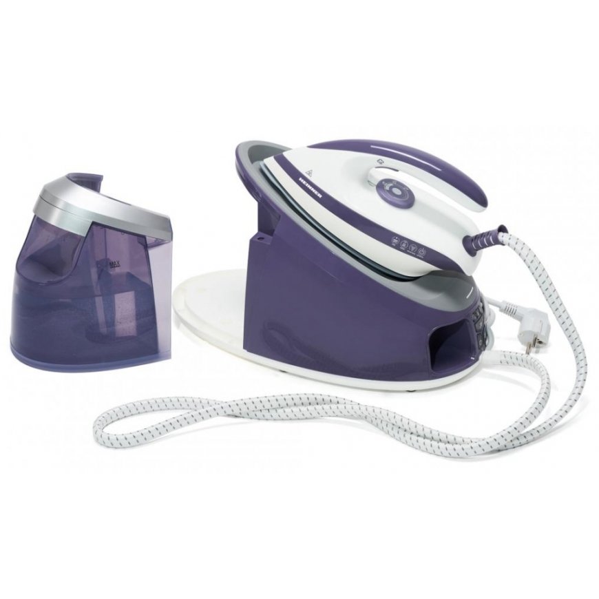 Heinner HIS-D3006V steam ironing station 3000 W 1.7 L Ceramic soleplate Purple, White – 3